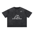 Mineral Wash Boxy Cotton T-Shirt