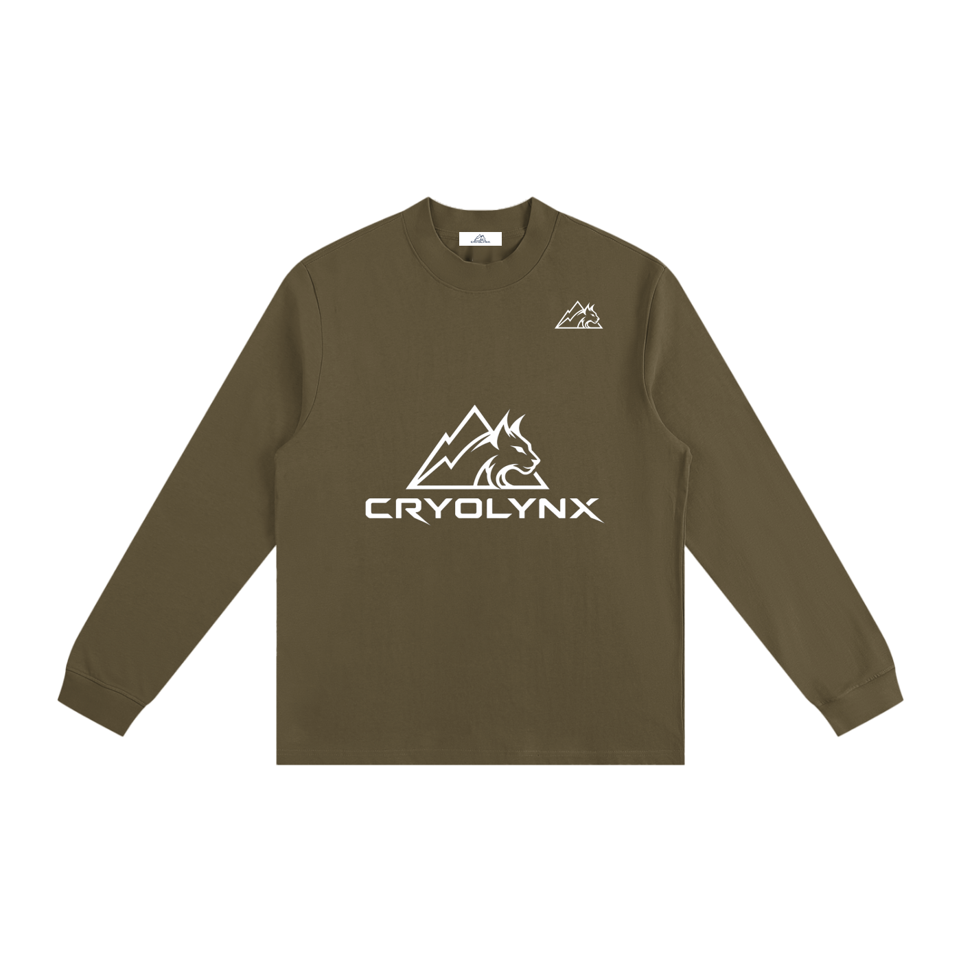 Essential Non-Shrink Mock Neck Sweatshirt