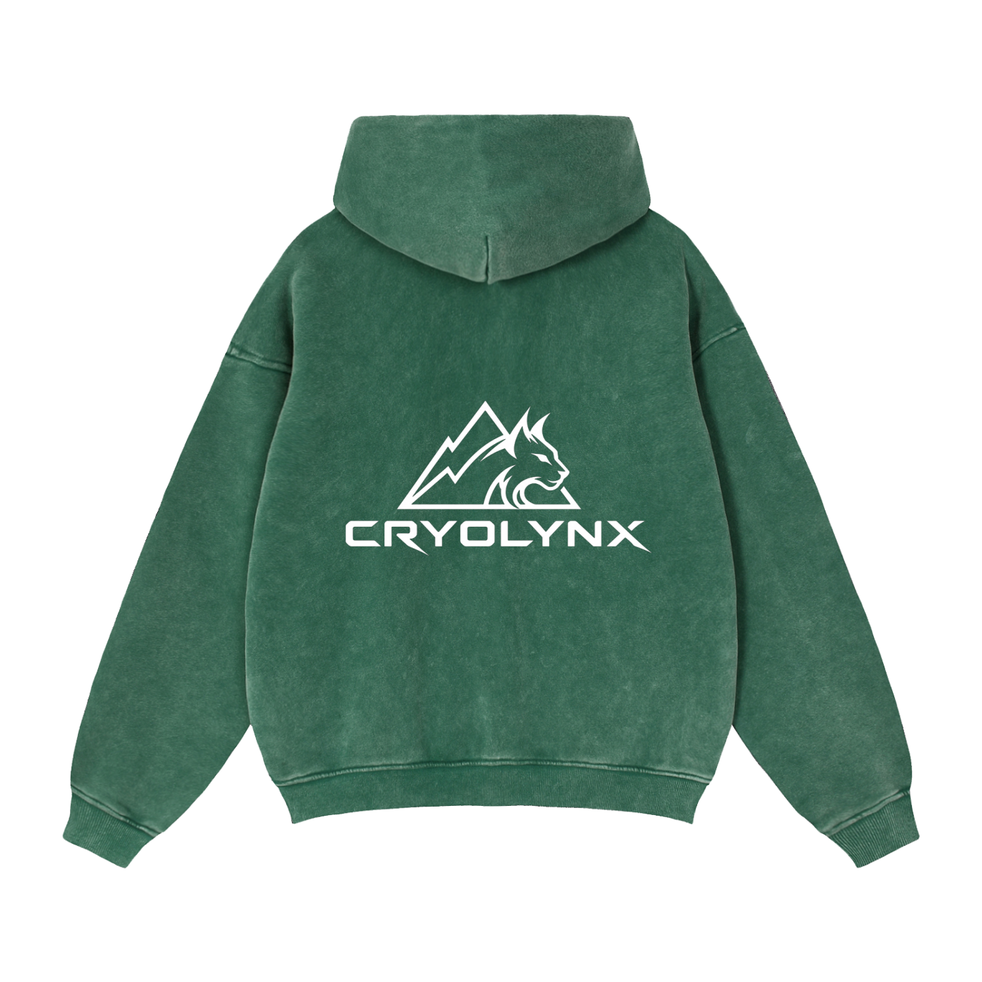 Zip-Through Boxy Fleece Hoodie