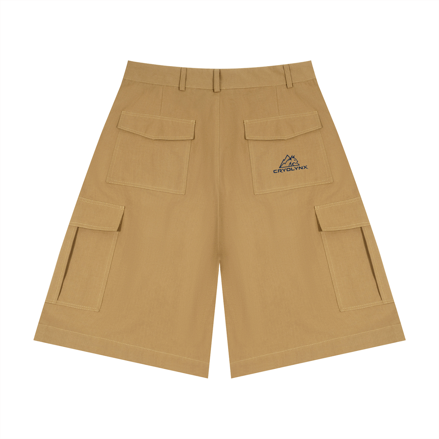 Unisex Woven Cargo Shorts
