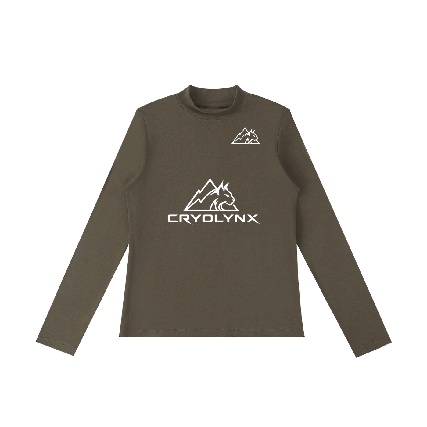 Essential Mock Neck Long Sleeve T-Shirt