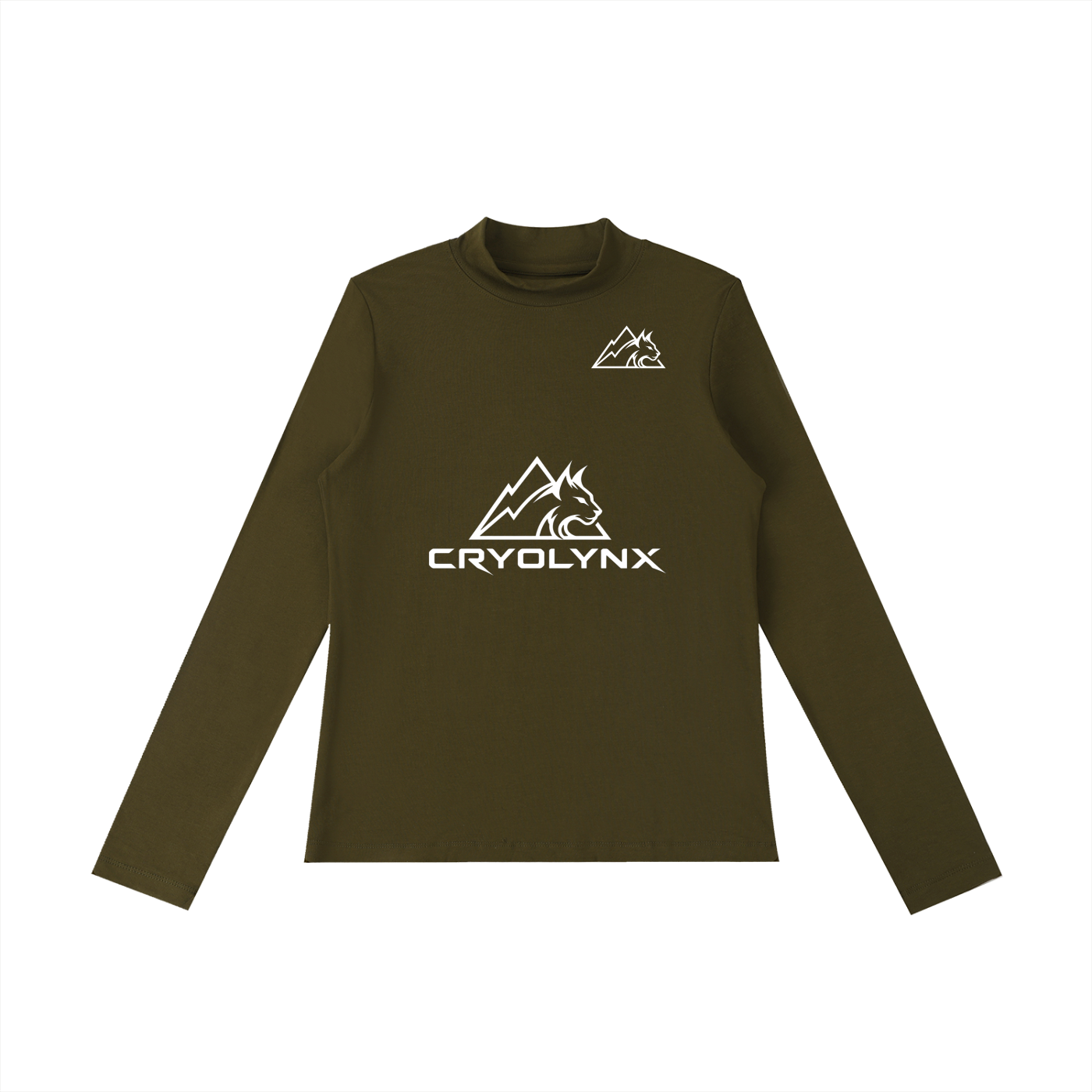 Essential Mock Neck Long Sleeve T-Shirt
