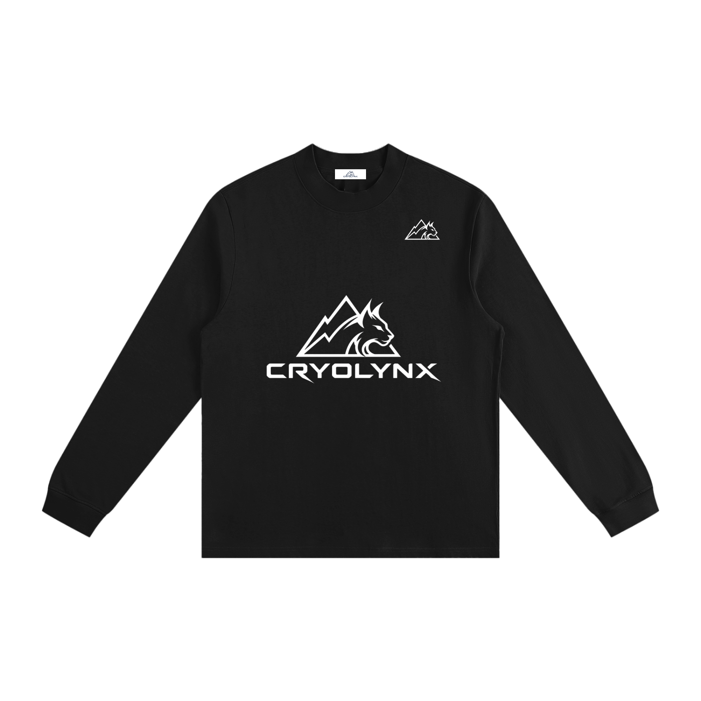 Essential Non-Shrink Mock Neck Sweatshirt