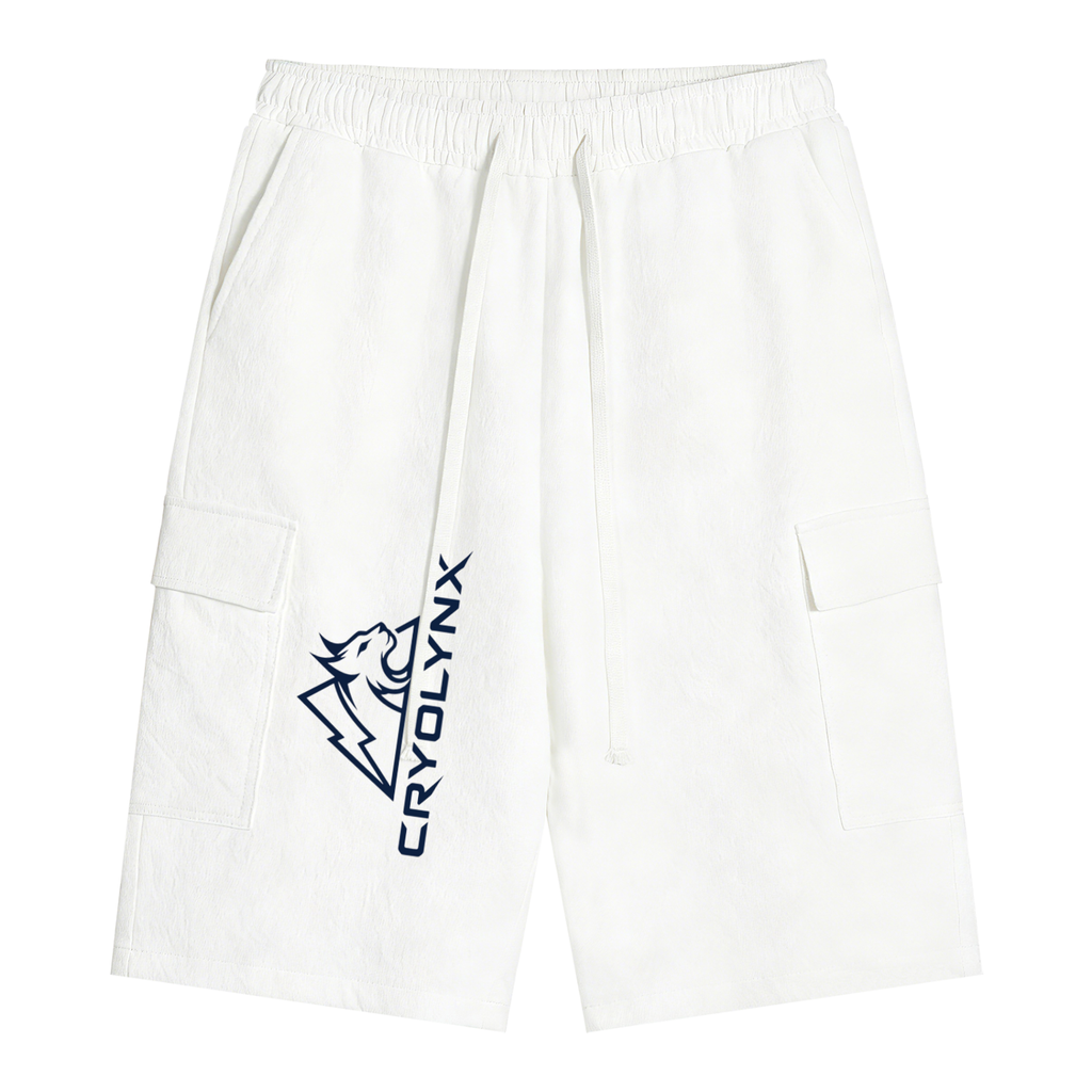 Unisex Drawstring Cargo Shorts