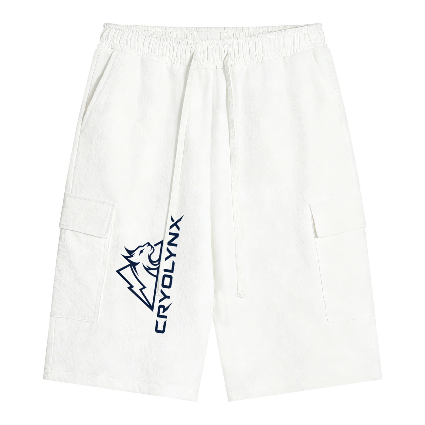 Unisex Drawstring Cargo Shorts