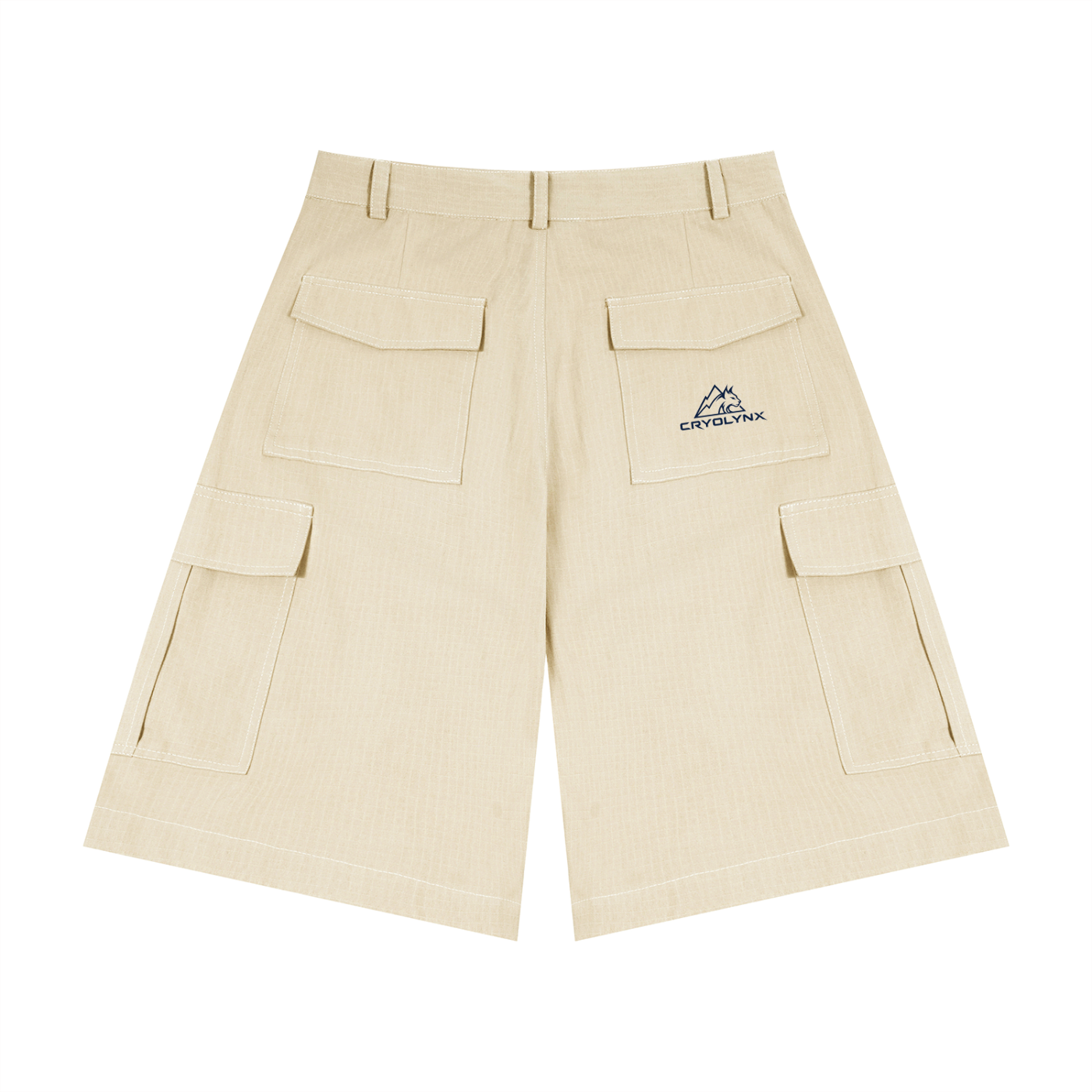 Unisex Woven Cargo Shorts