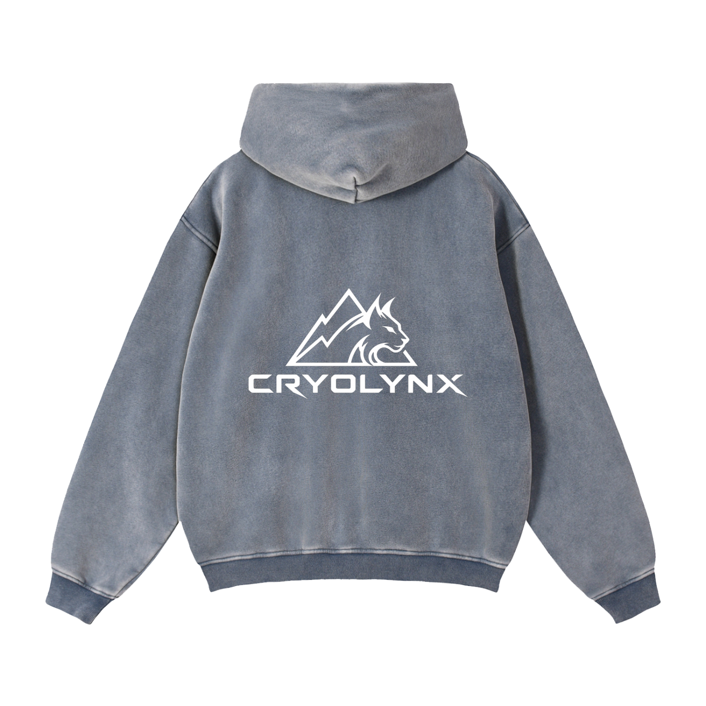 Zip-Through Boxy Fleece Hoodie